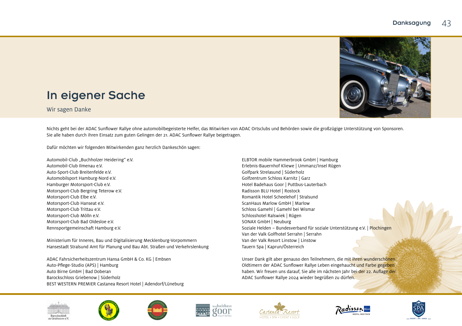 Vorschau Sunflower Rallye Seite 43